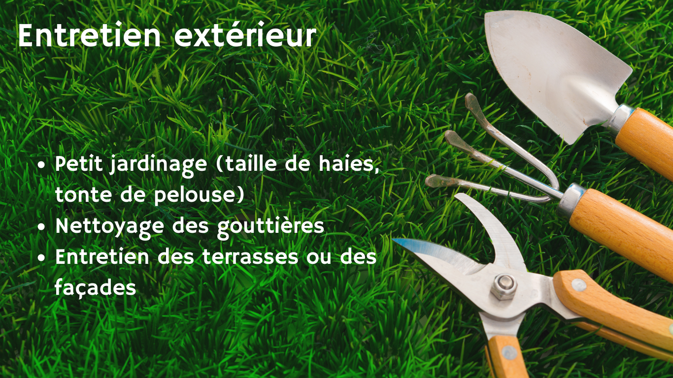 entretien exterieur